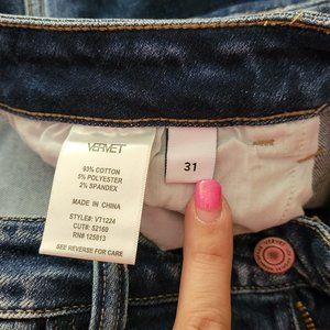 Vervet High-rise Skinny Jeans